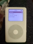 Apple A1059 M9282LL Ipod 4TH 2004 Generation Click Wheel 20GB - Tested Works!! Used. Price: $75.00.