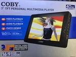 Coby PMP-7040 7"LCD Digital Security Video Recorder 40GB Defect For. Price: $149.00.