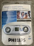 Nip Philips PSS110 Personal Sound System MP3 Wma & Fm Tuner New. Price: $50.00.