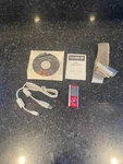 Sandisk SDMX1-256R Digital Audio MP3 Wma Player Voice Recorder Red Used. Price: $25.00.