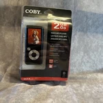 Coby 2GB Go Video MP3 Player Hours Of 1000 Songs MP601-2G New Sealed. Price: $14.99.