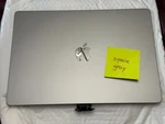 Apple Macbook Air 15 A3114 2024 Screen Display Assembly Grey -torn Cables- Used. Price: $149.00.