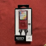 Unopened Sony Walkman NWZ-E383 Red (4 Gb) Digital Media Player New. Price: $298.00.