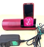 Sony Walkman NW-S754 16GB Pink + Dock Speaker SRS-NWGT10 Working Fm Radio Used. Price: $29.99.