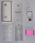 Apple Pink Ipod Shuffle 2ND Gen A1204 1GB Charge Dock Box For Parts Only. Price: $14.99.