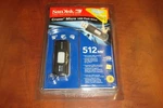 Sandisk Cruzer Micro Usb Flash Drive 512MB Brand New Sealed SDCZ6-512-A10. Price: $23.99.