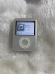 Silver Apple Ipod Nano 3RD Gen Fat Model A1236 4GB Tested Working, 360+ Songs Used. Price: $55.00.