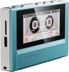 Fiio Echo Retro Hi-res Portable Dap, Dual Dac, Bluetooth, 4.4MM Outp (sky Blue) Open. Price: $74.90.