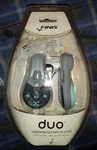 Finis Duo Underwater Music MP3 Player With Bone Conduction Audio Gray/blue New. Price: $60.00.