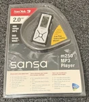 Sandisk Sansa M250 MP3 Music Player 2GB Black (factory Sealed) New. Price: $89.99.