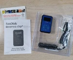 Sandisk Sansa Clip+ 4GB Digital Media MP3 Player Blue Fm Radio Voice Recording Used. Price: $55.00.