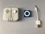Apple Ipod PC751LL/A Shuffle 4TH Generation - Dark Blue (2GB) Mint Used. Price: $79.00.