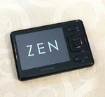 Creative Zen Black 2 Gb MP3 Player Audio Book Reader Fm Radio Voice Recorder. Used. Price: $65.00.