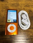 Apple Ipod Nano 5TH Generation Orange (8GB) #4859 Used. Price: $89.00.