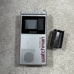 Vintage Sony Watchman Model FD-30A Am/fm Stereo Mini Tv For Parts. Price: $14.99.