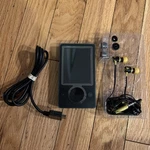 Microsoft Zune 30GB Black/blue Digital MP3 Media Player Model 1089 Used. Price: $89.50.