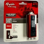 Rca TH1814WM 4GB MP3 Player Red Built-in Usb Display Wma Media Management New. Price: $54.99.