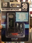 Brand New Box Zvue MP3 Player 512MB Includes 30 Of The Biggest Hit 2007. Price: $39.99.