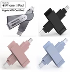 Apple Mfi Flash Drive Memory Storage Photo Stick For Iphone Ipad Lightning Usb New. Price: $37.99.