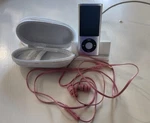 Apple Ipod Nano 4TH Generation Silver (4 Gb) & By Dre Urbeats Pink For. Price: $29.98.