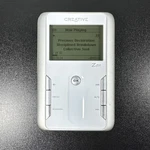 Please Read!!! Creative Zen Touch DAP-HD0014 White Silver 20GB MP3 Player For. Price: $39.99.