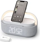 Colsur Wireless Charger Speaker Led Lamp (up) Blue New. Price: $18.00.