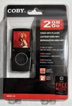 Coby Video MP3 Player MP601-2G Black Color Brand New Sealed. Price: $15.99.