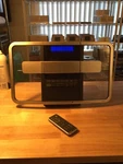 Brookstone Electrostatic Music Stereo Cd Player Am Fm W/ Remote For. Price: $30.00.