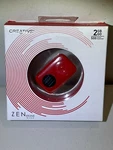 Creative Zen Stone Plus Fm Radio Voice Recorder 2 Gb MP3 Wma Media Player Red .. New. Price: $179.99.