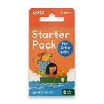 Yoto Starter Pack For Little Kids 6 Audio Cards Use With Player New. Price: $38.30.