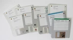 Vintage Apple Macintosh Floppy Disks Software 3M Acco Box Lot System Word Basics. Price: $49.99.