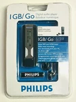 Philips Gb / Go Digital Audio Music MP3 Player Black SA1110 Wma Voice New. Price: $65.00.