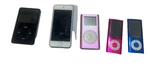 Ipod Classic And Mini Lot Of -5 Mix Untested.sold As-is. For. Price: $300.00.