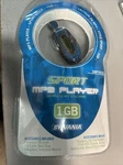 Sylvania SMP1015 - Gb Blue MP3 Sport Digital Media Player New. Price: $29.99.