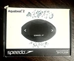 Speedo Aquabeat 2 Waterproof MP3 Player Black C3 New. Price: $69.99.