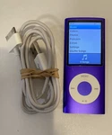 Apple Ipod Nano 4TH Generation Purple (16 Gb) Works Great Used. Price: $74.99.