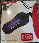 Nextar Digital MP3 Player MA588-206 Gb Flash Memory 1000 Songs Voice Recording New. Price: $19.99.