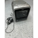 Coby TF-DVD1256 Portable 5.6IN Color Tv Cd Player Am Fm Radio Silver Used. Price: $169.10.