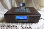 Sangean WR-5 Stereo Am/fm Clock Radio Ipod Dock With No Remote. Works Great. Used. Price: $35.00.