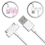 Apple Ipod Classic Video 30GB 80GB 120GB 160GB Charger Usb Data Cable Lead X2PCS New. Price: $7.99.