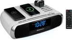 Studebaker SB5050W Workstation Bluetooth Fm Cd Clock Radio Wireless Charger, Wht Open. Price: $125.00.