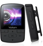 Yoton MP3 Player With Bluetooth 5.2, Hi-fi Pocket-sized Music Mini, Black New. Price: $31.99.