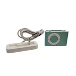 Apple Ipod Shuffle A1204 2ND Gen 1GB Green W/ Charging Base & Inscription To Mom Used. Price: $28.45.
