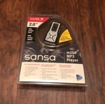 Sandisk Sansa M250 MP3 Music Player 2GB Black (factory Sealed) New. Price: $79.99.