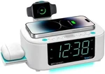 Emerson Smartset Dual Alarm Clock Radio Bluetooth Speaker Wireless Charging Open. Price: $33.97.