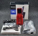 Sony NW-E063K Red Digital Audio Player Portable Music Compact Hifi Japanese Used. Price: $89.95.