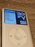 Silver Apple Ipod Classic 7TH Gen 160GB PC293LL/A A1238 5360SONGS Free Shipping Used. Price: $200.00.