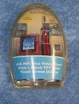 Craig CMP648F 4GB MP3 Video Player Red 1.5" Touch Screen Usb Jpeg New. Price: $19.99.