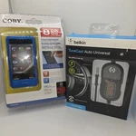 Coby 8GB Go Touchscreen MP3 Video Player 2.8 MP828-8G +belkin Auto Univer New. Price: $37.00.