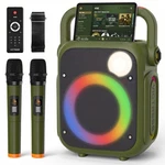 Green Karaoke Machine For Adults Men Bluetooth Speaker With 2 Wireless Microp... New. Price: $140.66.
